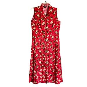 Impressions Workshop Floral Sleeveless Maxi Dress.